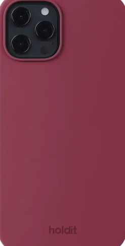HoldIt Silicone Case iPhone 12/12 Pro Bordeaux Best