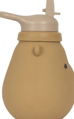 SILICONE DRINKING BOTTLE TEDDY>Konges Sløjd Online