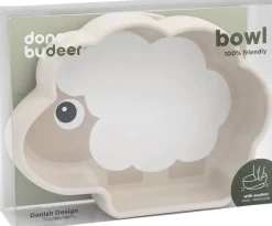 Børn Done by Deer Silikone Stick & Stay skål Sheepy