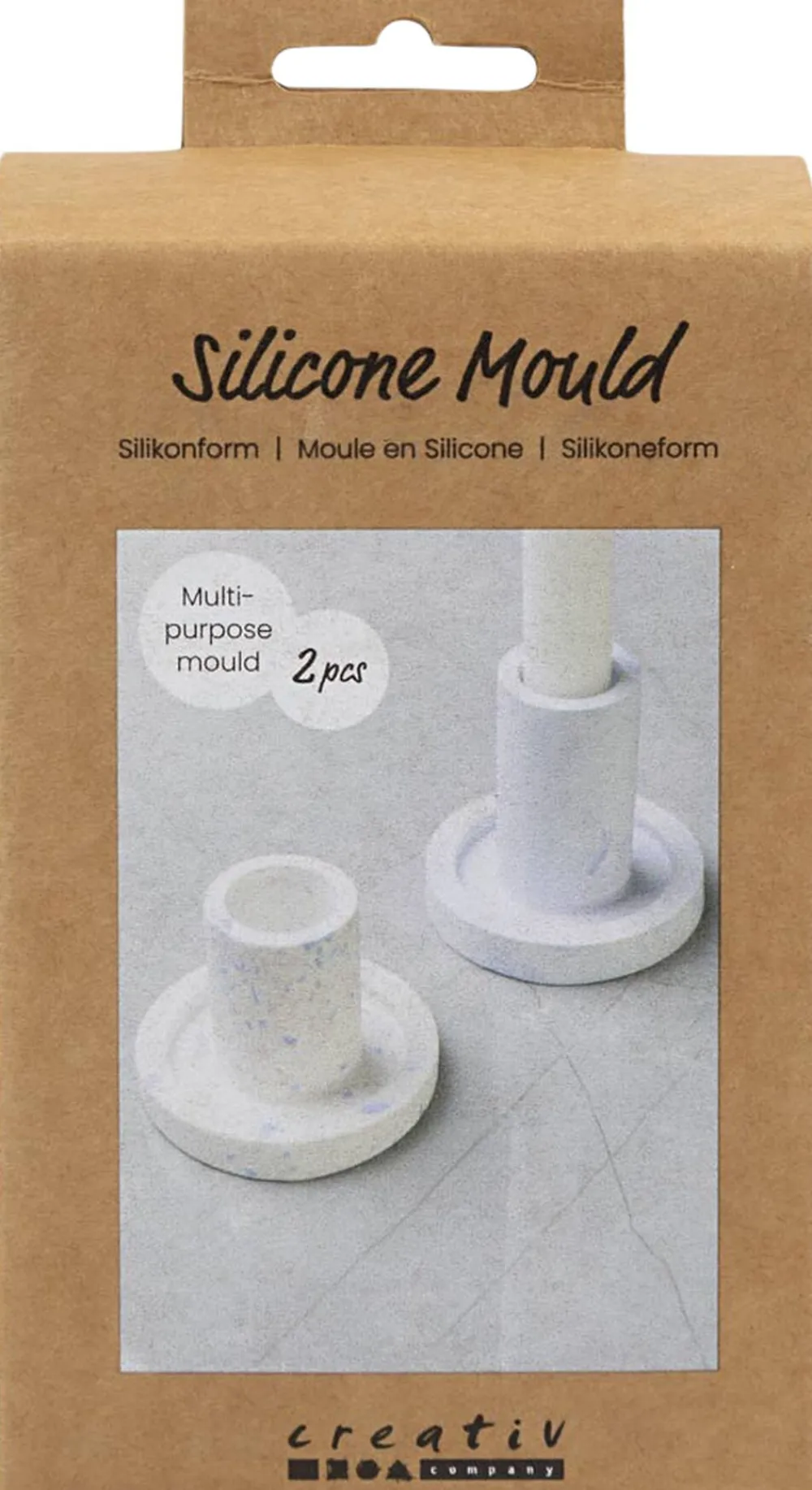 Silikoneform, Lysestage>Creativ Company Best