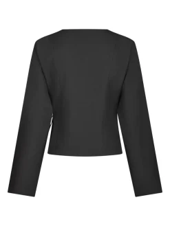 Neo Noir Simmi Eyelet Blouse Dark grey Outlet