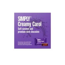 Simply® CREAMY CAROL chokoladeæske (90g)>Simply Chocolate New