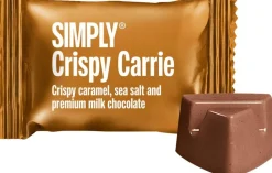 Simply Chocolate Simply® CRISPY CARRIE chokoladeæske (90g)