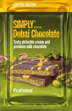 Simply Chocolate Simply® DUBAI STYLE CHOCOLATE chokoladebar (90g)