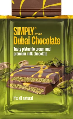 Simply Chocolate Simply® DUBAI STYLE CHOCOLATE chokoladebar (90g)