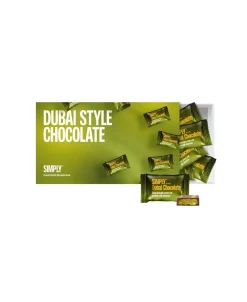 Simply Chocolate Simply® DUBAI STYLE CHOCOLATE chokoladeæske (150g) Outlet