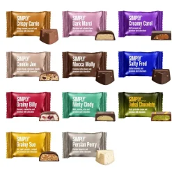 Simply® FINEST CHOCOLATE GREETINGS chokoladeæske (800g)><noscript><img width=