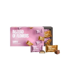 Simply® INSTEAD OF FLOWERS chokoladeæske (180g)><noscript><img width=