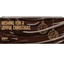 Simply® JOYFUL CHRISTMAS chokoladeæske (500g)>Simply Chocolate Clearance
