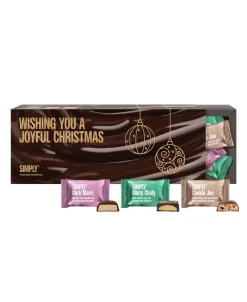 Simply® JOYFUL CHRISTMAS chokoladeæske (500g)><noscript><img width=