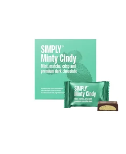 Simply Chocolate Simply® MINTY CINDY chokoladeæske (90g) New