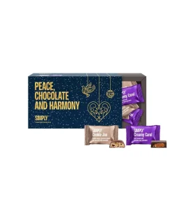 Simply Chocolate Simply® PEACE, CHOCOLATE AND HARMONY chokoladeæske (180g) Online