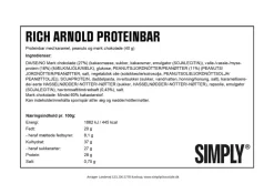 Simply® RICH ARNOLD Proteinbar (40g)><noscript><img width=