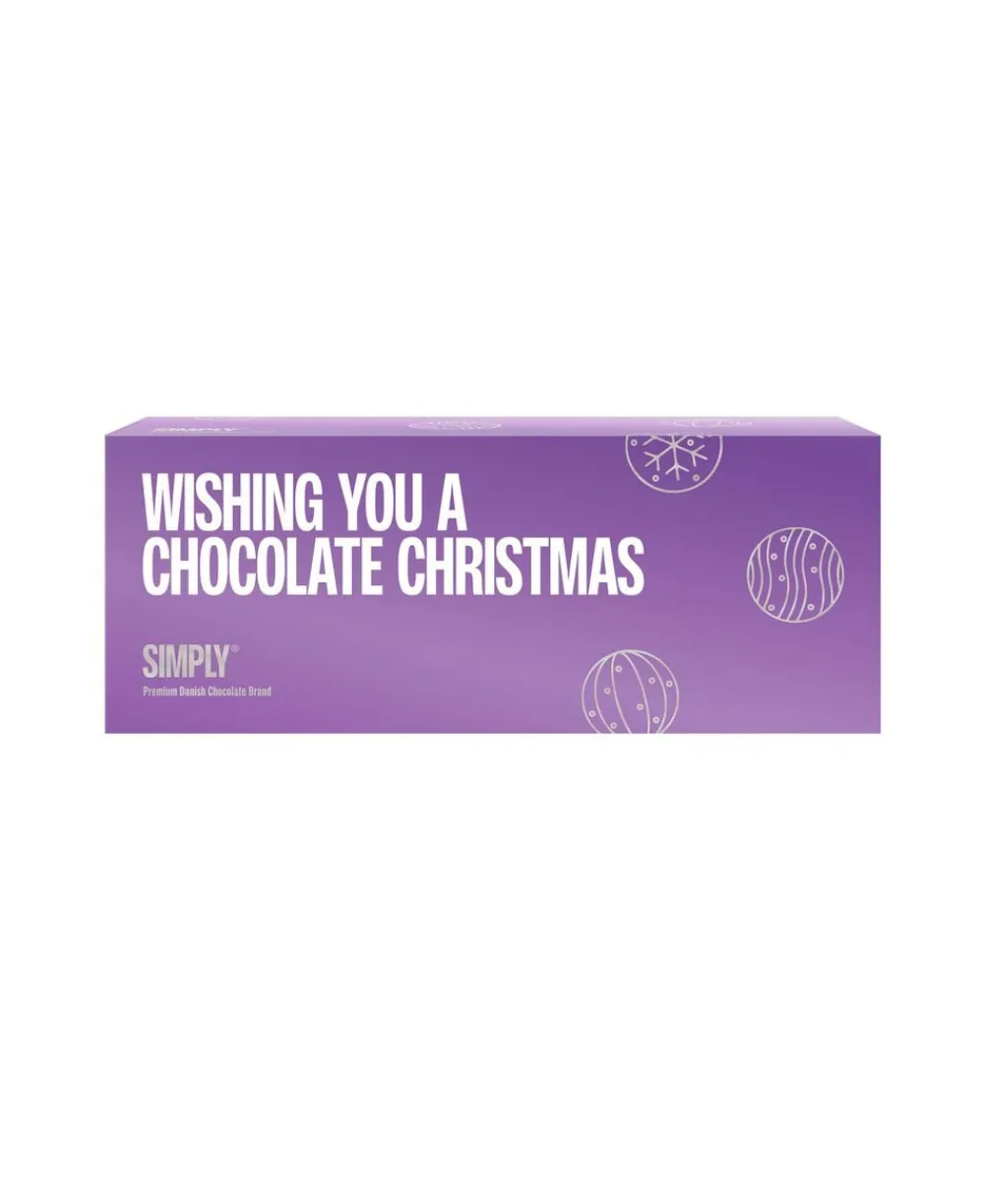 Simply® WHISHING YOU A CHOCOLATE CHRISTMAS chokoladeæske (270g)>Simply Chocolate