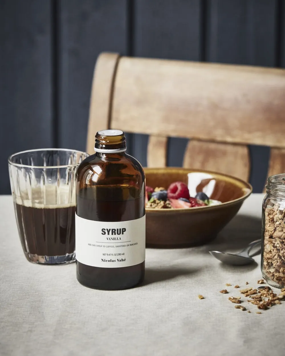 Sirup, Vanilje, 25 cl.>Nicolas Vahé Hot