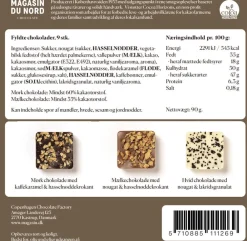 Magasin Chokolade Æske, 9 stk. Dessertchokolade, 90g Hot