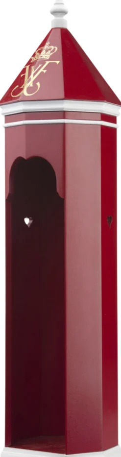 Kay Bojesen Skilderhus Frederik 10 H36 rød/hvid