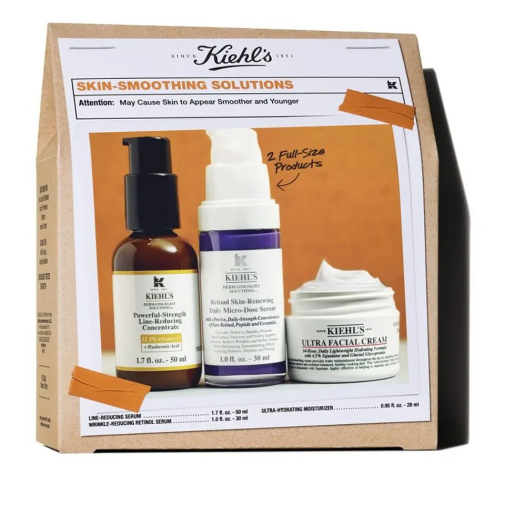Kiehl's Skin-Smoothing Solutions Skincare Set