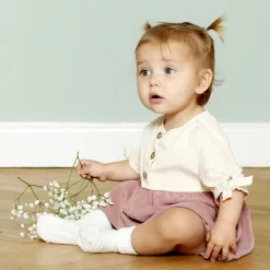 GoBabyGo Skridsikre Strømper Bambus Off white Outlet