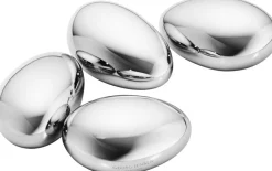 Georg Jensen SKY ICECUBES STAINLESS STEEL 4 PCS