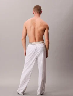 Calvin Klein SLEEP PANT 19471 trail stripe+classic white