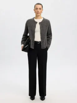 SLFLULU NEW LS KNIT CARDIGAN NOOS><noscript><img width=