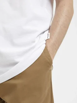 Selected SLHASPEN SS O-NECK TEE NOOS Hvid Best