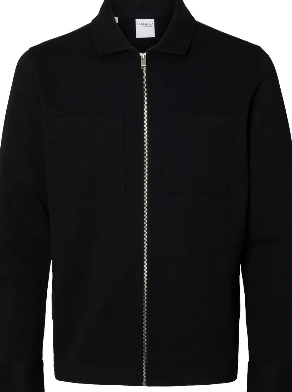 Selected SLHJACKIE SWEAT ZIP JACKET NOOS Sort