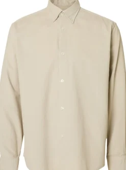 SLHREGDANNI CORD BD LS SHIRT NOOS>Selected Sale