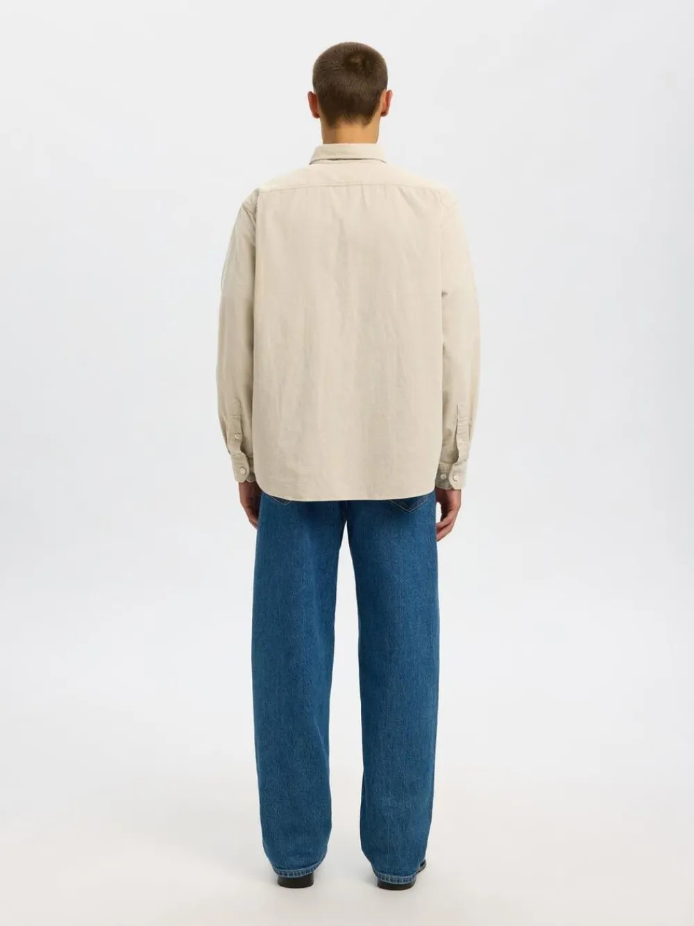 SLHREGDANNI CORD BD LS SHIRT NOOS>Selected Sale