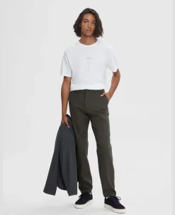 Selected SLH175-SLIM NEW MILES FLEX PANT NOO