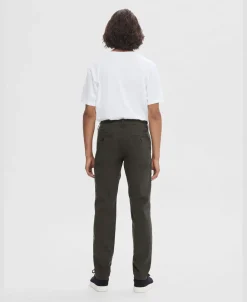 Selected SLH175-SLIM NEW MILES FLEX PANT NOO