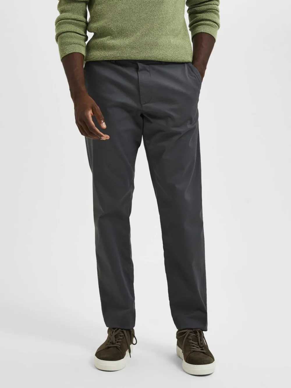 SLHSLIM-NEW MILES 175 FLEX CHINO W>Selected New