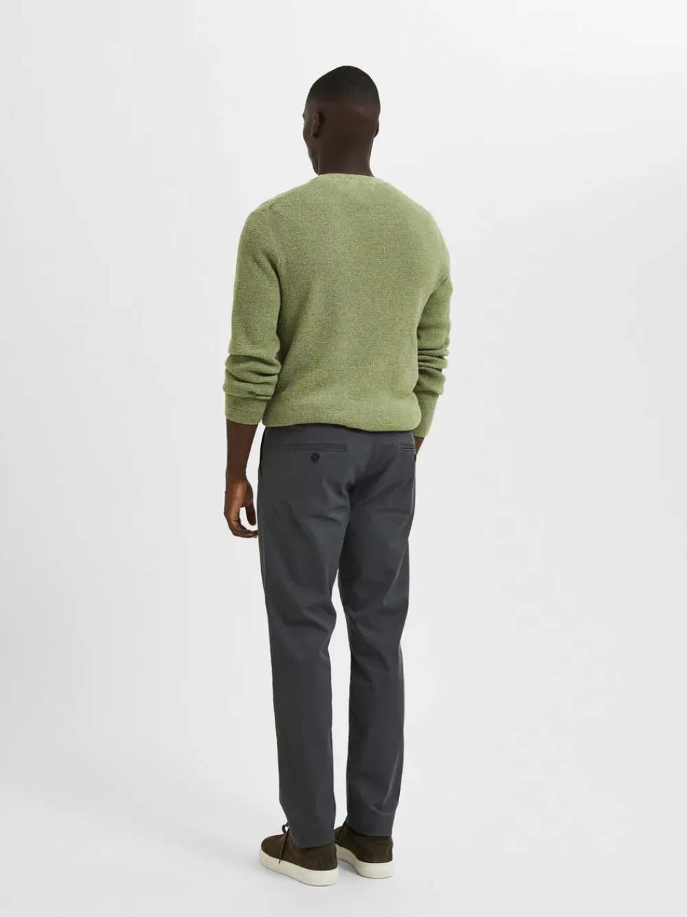 SLHSLIM-NEW MILES 175 FLEX CHINO W>Selected New