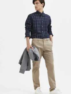 Selected SLHSLIM-NEW MILES 175 FLEX CHINO W