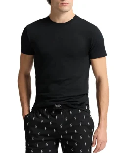 Polo Ralph Lauren Slim Crewneck 3-Pack 3pk black/black/black Clearance