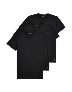 Polo Ralph Lauren Slim Crewneck 3-Pack 3pk black/black/black Clearance