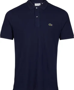 Lacoste Slim fit petit piqué polo Blå Discount