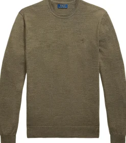 Slim Fit Washable Wool Crewneck Sweater><noscript><img width=