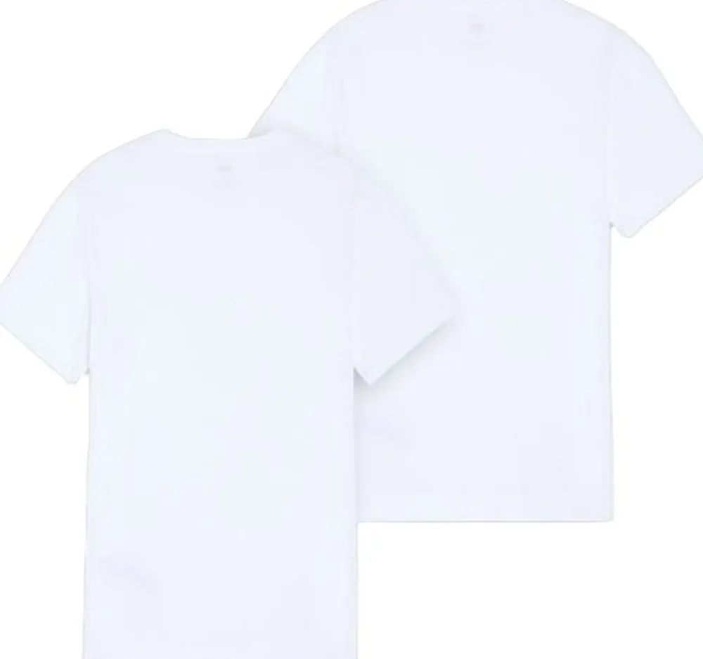 Levi's SLIM 2PK CREWNECK 1 TWOPACK TE Hvid Sale