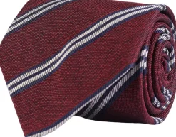 Amanda Christensen Slim Tie 330 wine red melange New