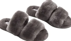 Dame NATURES Collection Slippers Straps (of 100% New Zealand Sheepskin)