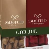 Smagfuld Gavepakning - GOD JUL (bronze/rød)>SMAGFULD by Almuegaarden Best