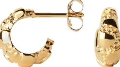 Small Contrast Fusion Hoops>Camille Brinch Jewellery Best