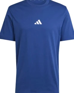 adidas SMALL LOGO T-SHIRT Blå Sale