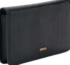 Dame MANGO Small wallet with leather-effect fi