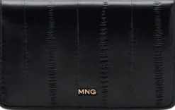 Dame MANGO Small wallet with leather-effect fi