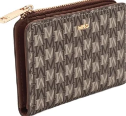 Dame MANGO Small wallet with logo print