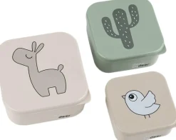 Done by Deer Snackbokse 3 stk. Lalee Sand mix Clearance