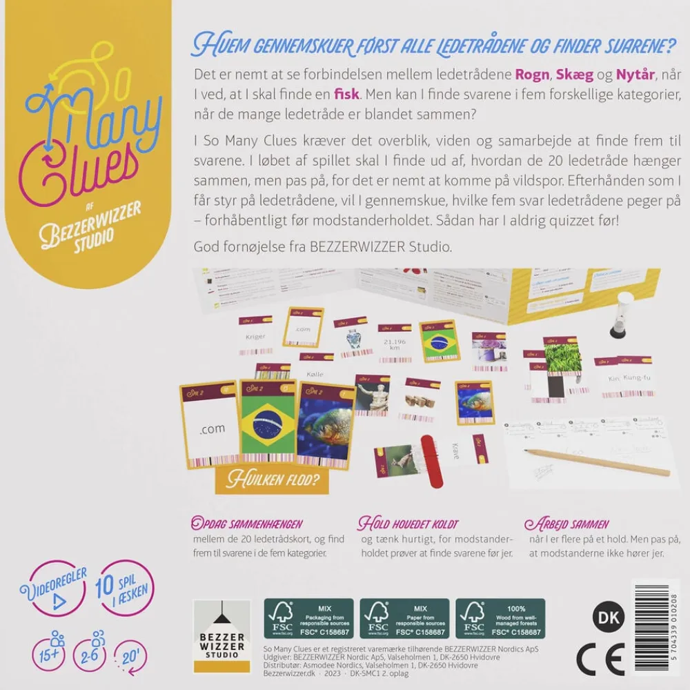 So many Clues Bezzer>Bezzer Wizzer Online